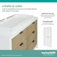 thumbnail image 3 of Evolur Byron Changing Tray, White, 3 of 11