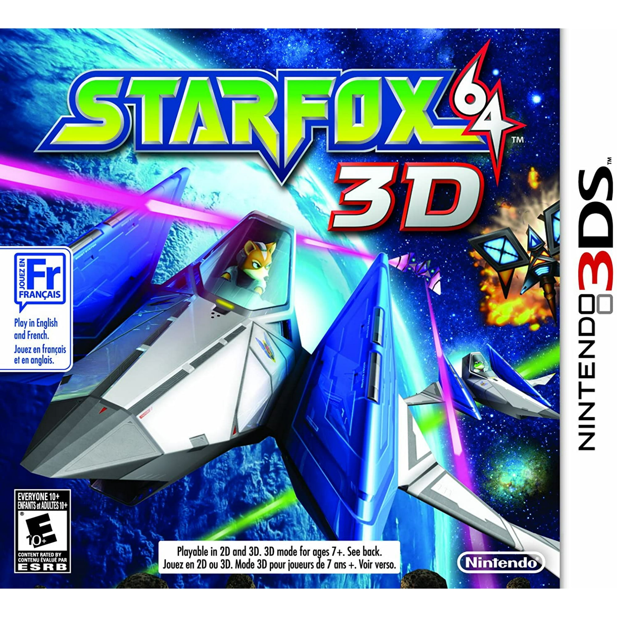 Star Fox 64 3d Nintendo 3ds Standard Edition Walmart Canada
