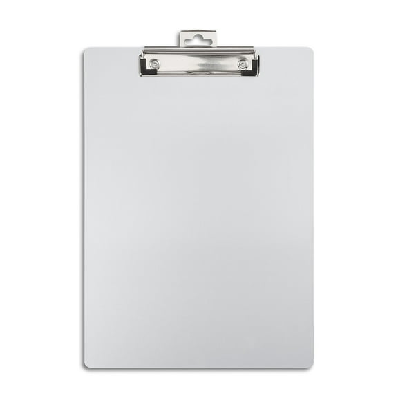 Staples Aluminum Clipboard Letter Size Silver 9" x 12" 1671419