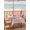 Pink, variant on Outdoor Tablecloth with Umbrella Hole and Zipper, Pink Christmas Rectangle Table Cloth 54x80 Inch Waterproof Tablecloth, Snowman Snowflake Gifts Xmas Tree Picnic Table Cover for Patio Camping