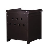 PAWLAND Decorative Cat House,Cat Home, Indoor Pet Crate - Litter Box Enclosure