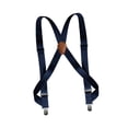 thumbnail image 4 of Segolike Mens Suspender with Clips Elastic Clothes Accessories Fashion Adjustable Suspenders Work Suspenders Fit Jeans Boyfriends Orchestra Prom Band Dark Blue, 4 of 8