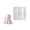 Pattern 4, variant on Silicone Rabbits Shaped Mold for Creating 3D Epoxy Resin Wedding Decoration Tool