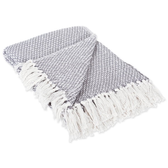 DII Woven Decorative Throw, 50"x60", 100% Cotton