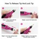 thumbnail image 2 of Juego de cuidado de manicura y pedicura con taladro eléctrico para uñas, sistema de mini kit de uñas para pulir, arreglar y pulir uñas en casa Xemadio XM046, 2 of 9