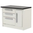 thumbnail image 1 of 1Pcs Mini Kitchen Cabinet Furniture for Tiny Houses Models Ivory Square Decorative Miniature, 1 of 9