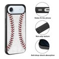 thumbnail image 2 of WIRESTER Shockproof Soft Rubber Cover Case for Apple iPhone 17 Air 6.6" 2025, Baseball, 2 of 5