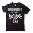 thumbnail image 2 of The United States It's In My DNA Shirt USA Shirt United States Patriotic Shirt American Gifts (4X-Large Military Green), 2 of 6