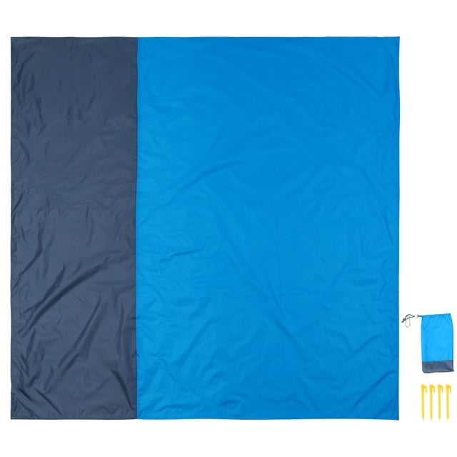 1 manta de picnic impermeable y ligera para playa, colchoneta de camping.