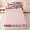 thumbnail image 4 of Erosebridal Rustic Cowgirl Zipper Queen Comforter Set with Fitted Sheet and 2 Pillowcases, Western Farmhouse Zipper Queen Comforter Set with Fitted Sheet and 2 Pillowcases, Pink Reversible, 4 of 7