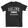 thumbnail image 1 of Saline Michigan Classic Established Men's Cotton T-Shirt, 1 of 1