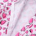 thumbnail image 6 of Krdevn Girls Heart Print Short Sleeve One Piece Swimsuit Size:9-10 Years, 6 of 8