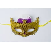 Way to Celebrate Mardi Gras 8pc Glitter Fancy Mask AST
