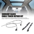 thumbnail image 3 of Kit de Réparation de Rails de Guidage de Toit Ouvrant, Expérience de Conduite Améliorée Câble de Verre de Toit Ouvrant Kit de Réparation de Rail Performance Plus Fluide FL3Z16502C22 pour Expédition, 3 of 7