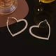 thumbnail image 2 of Pendientes de hada con personalidad exagerada y amor Pendientes de alfiler de plata Pendientes llenos de diamantes Pendientes elegantes con destellos, 2 of 6