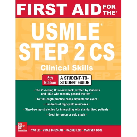 Pre-Owned First Aid for the USMLE Step 2 CS (Paperback) 1259862445 9781259862441