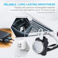 thumbnail image 2 of Bike Light Set, USB Rechargeable Super Bright Bicycle Light, Bike Lights Front and Back, Bike Headlight, 2X Longer Battery Life, Waterproof, 4 Modes (2 Cables, 4 Straps), 2 of 6