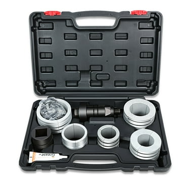 DNA Motoring TOOLS-00202 Aluminum 1-5/8 to 4-1/4 Inches Exhaust Pipe Expander Stretcher Tool Set with Carry Case