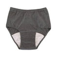 thumbnail image 1 of Soft Men Incontinence Underwear Urine for Sleeping Incontinence Underwear Long Time Driving Adult Dark Grey L, 1 of 8