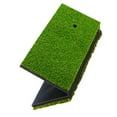 thumbnail image 4 of S SERENABLE Golf Hitting Mat Foldable Portable Driving Range Pad Green Home Office Games Two Piece, 4 of 9