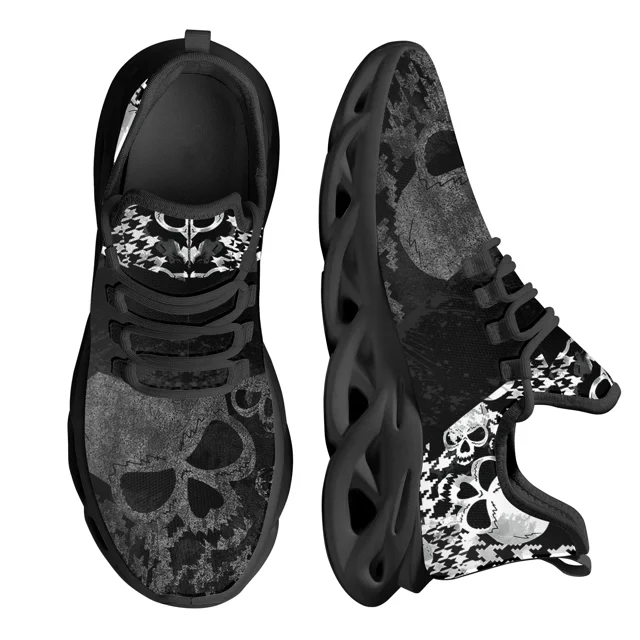 Zapatillas deportivas para hombre, zapatos de tecnólogo radiológico con estampado azul, informales, ligeras, planas, calzado para hombre