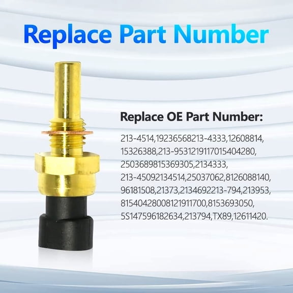 Acaige Engine Coolant Temperature Sensor Kit 213-953 213-4333 213-4514