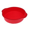 thumbnail image 3 of simhoa Moule Rond en Silicone 8 Pouces Moule à Gâteau Pizza Pain Mousseur Outil de Cuisson 27x25cm, 3 of 7