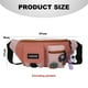 thumbnail image 2 of Bolso bandolera de gran capacidad con un solo hombro, riñonera deportiva personalizada para teléfono móvil, rosa, 2 of 5