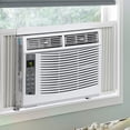thumbnail image 2 of 6000 BTU Window Air Conditioner - WiFi Enabled, Smart AC Unit with Remote & App Control, Timer Function, Easy Install Kit for Rooms Up to 350 Sq Ft, 115V/60Hz, White, 2 of 7