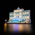 thumbnail image 3 of Brick Bling LED lighting 21062 set suitable for Trevi Fountain building block lighting gift (excluding building blocks) RGB remote control Only the light, 3 of 6