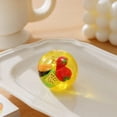 thumbnail image 4 of Slow Rising Squishy Relaxation Toy with -Shaped Fruit Design, Single Piece, Yellow Transparent, for All Ages, Toy, 4 of 4