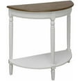 thumbnail image 2 of Table Console de Style Campagnard Français en Bois Flotté et Fini Bois Blanc, 2 of 6