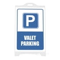 thumbnail image 3 of M&T Displays White Street SignPro Board Sidewalk A-Frame Sign with 24x36 Valet Parking Sticker, 3 of 11