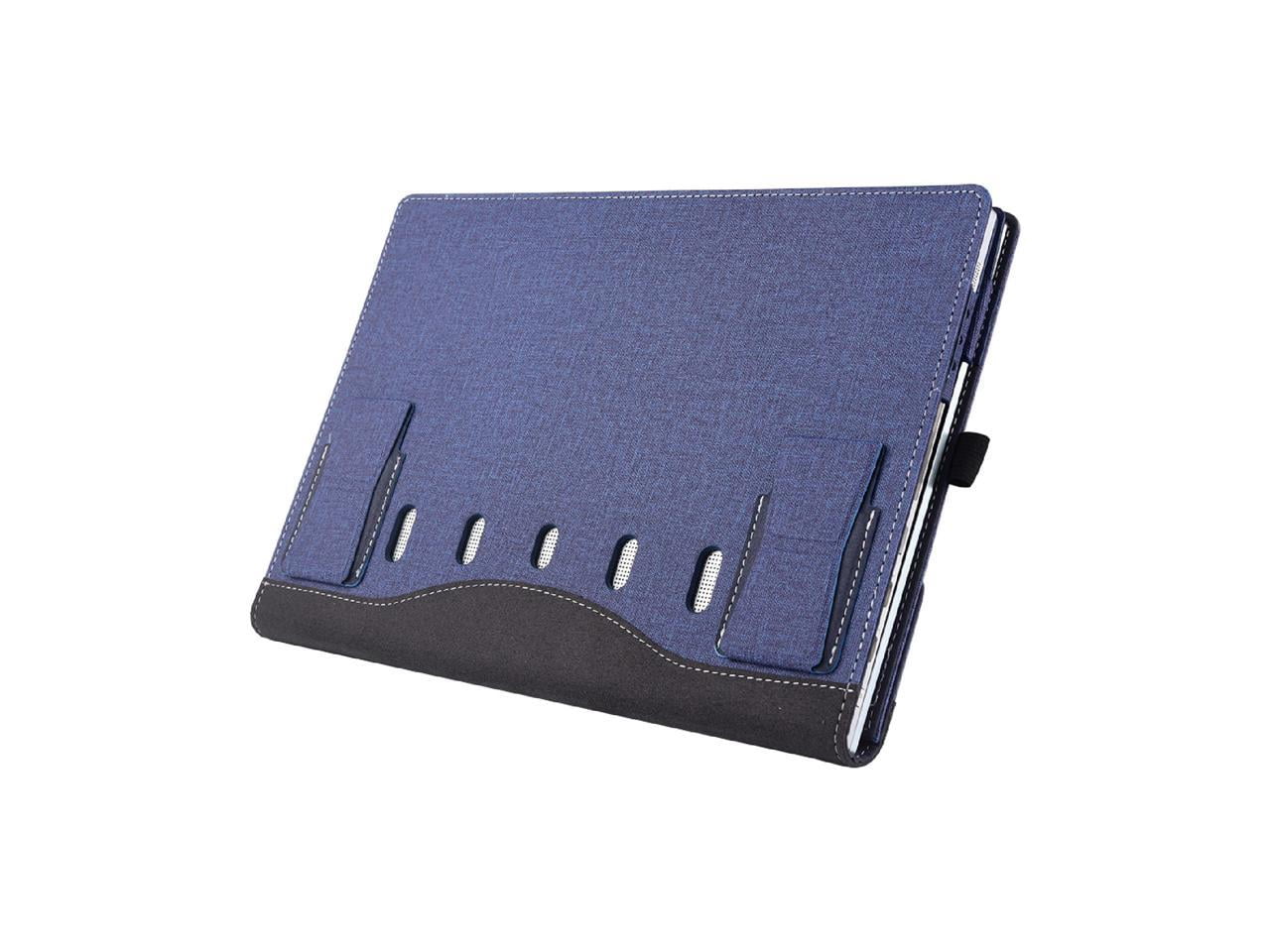 Laptop Case for 13.5 inch Microsoft Surface Laptop Laptop 6 / Laptop 5 / Laptop 4 / Laptop 3 / Laptop 2 / Laptop 1 PU Leather Protective Cover with Stand Pen Holder
