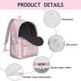 thumbnail image 4 of Bohemian Paisley Print Backpack - All-Purpose Unisex Daypack for Carrying Essentials, Generous Size for Academic Needs, Remarkable Gift for a New School Year, 4 of 5