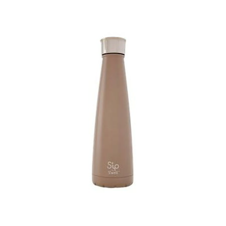 S'ip by S'well - Thermal flask - Size 2.87 in - Height 9.7 in - 15 fl.oz - steel gray