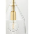 thumbnail image 6 of Mitzi H252701l Sloan 1 Light 9-1/2" Wide Mini Pendant - Brass, 6 of 10