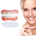 thumbnail image 2 of DIY Moldable Dentures Kit – Top & Bottom Temporary Fake Teeth, Resin 2 of 3