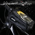 thumbnail image 3 of Wild Man Giant Cuboid Bicycle Frame Bags, 1 L Capacity Green, 3 of 12