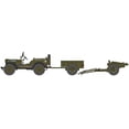 thumbnail image 1 of Airfix 1:72 Kit de Jeep Britannique en Vol (), 1 of 5