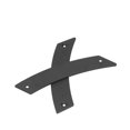 thumbnail image 1 of Interior Door Pull Handle Aluminum Alloy Durable Car Accessory for Smooth Hand Touch Feeling, 1 of 7