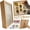 Серый, variant on DIY Mini Museum Silhouette Box, Celebrate Your Unique Memories, 2026 New Memory Display Kit with Mini Figurines Gold Frames, Ideal Gift for Valentine's Day Wedding Anniversary Home Decor (Black1pcs)