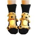 thumbnail image 4 of Calcetines navideños para dormir, bonitos calcetines tridimensionales de lana gruesa y cálida para mujer en invierno., 4 of 5