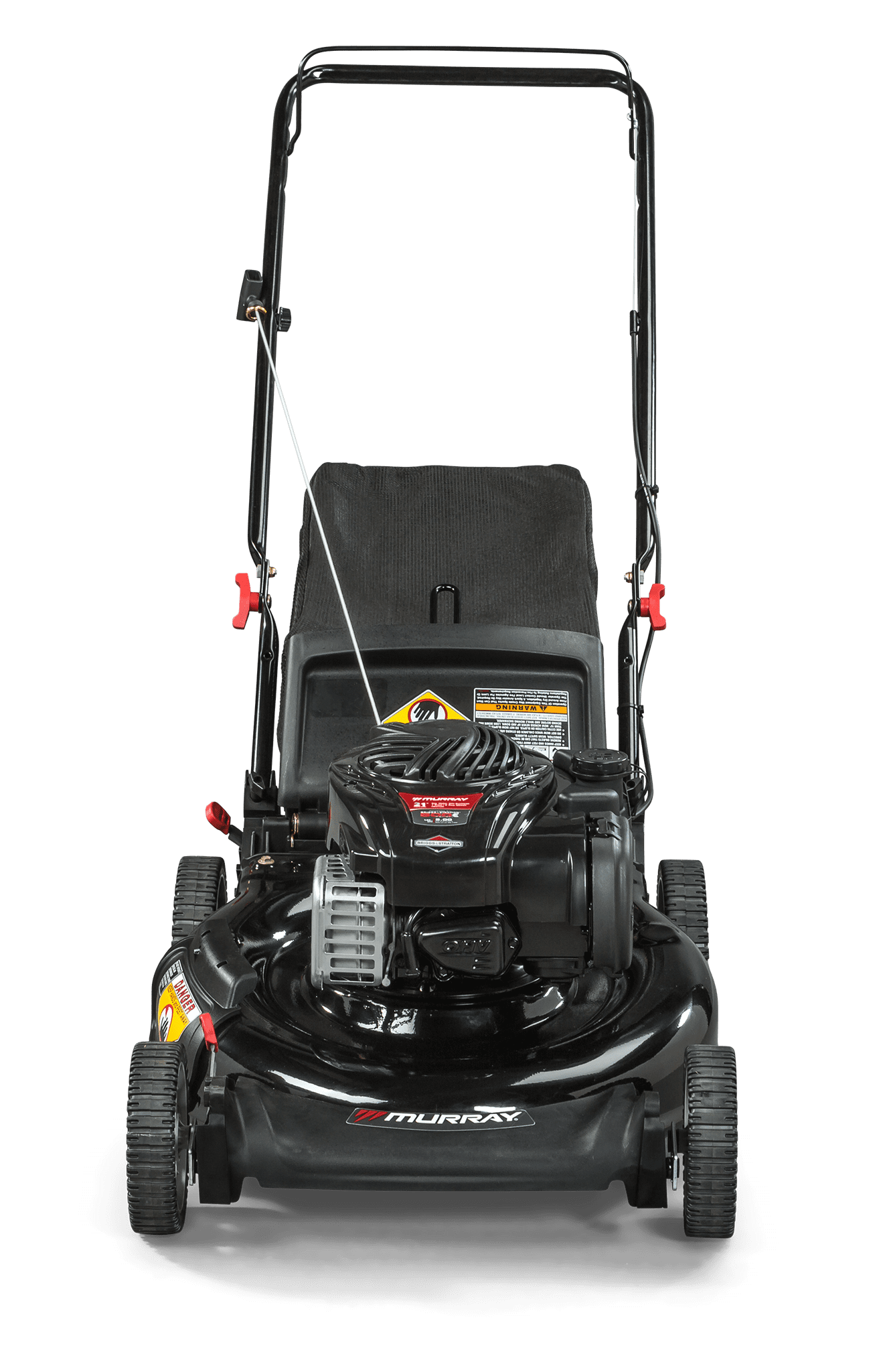 Murray 21 Gas Push Lawn Mower With Briggs And Stratton Engine, Side