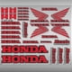 thumbnail image 3 of For Honda Stickers Decals Motorcycle Tank Logo Kit, 3 of 5