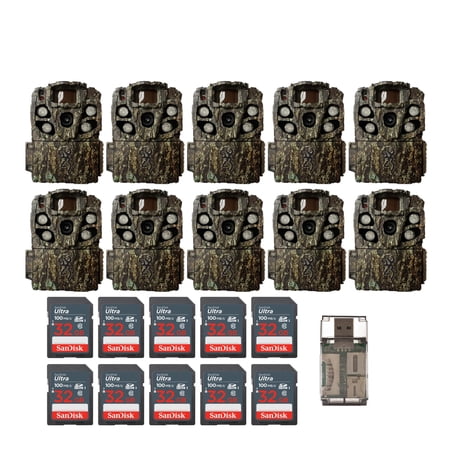 Browning Strike Force Full HD Trail Camera w/32GB SD Card Bundle (10-Pack)