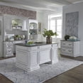 thumbnail image 4 of Magnolia Manor White Bunching Bookcase, 4 of 4