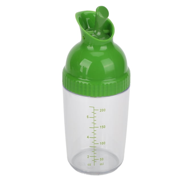 Contenedor de Coctelera para Aterezo de Ensalada de 200 ml, Coctelera para Aterezo para Ensalada, Botella para Aterezo para Ensalada, Frasco para Aterezo para Ensalada Conpa,