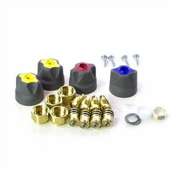 Yellow Jacket Repair Kit, 7 in L, Black, Bronze 41083