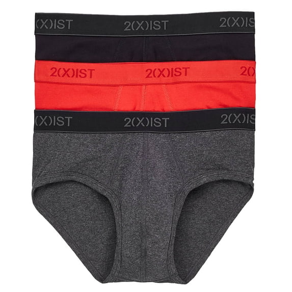 2(X)IST Mens Essential Contour Pouch 3 Pack Underwear